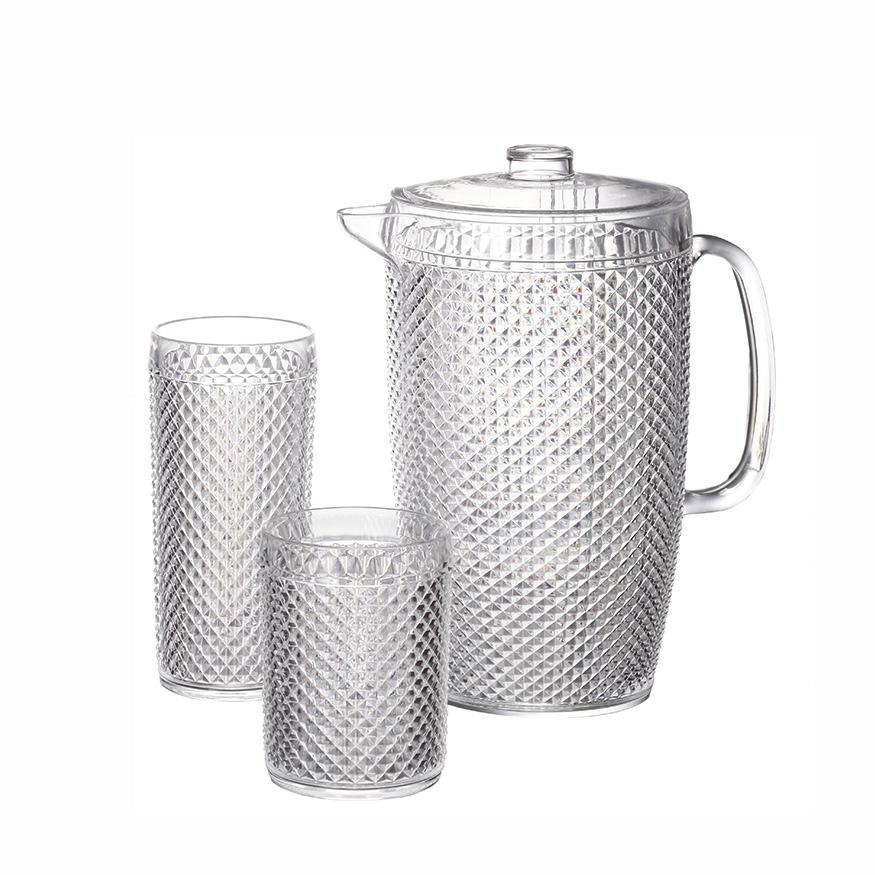 TUMBLER AND PITCHER