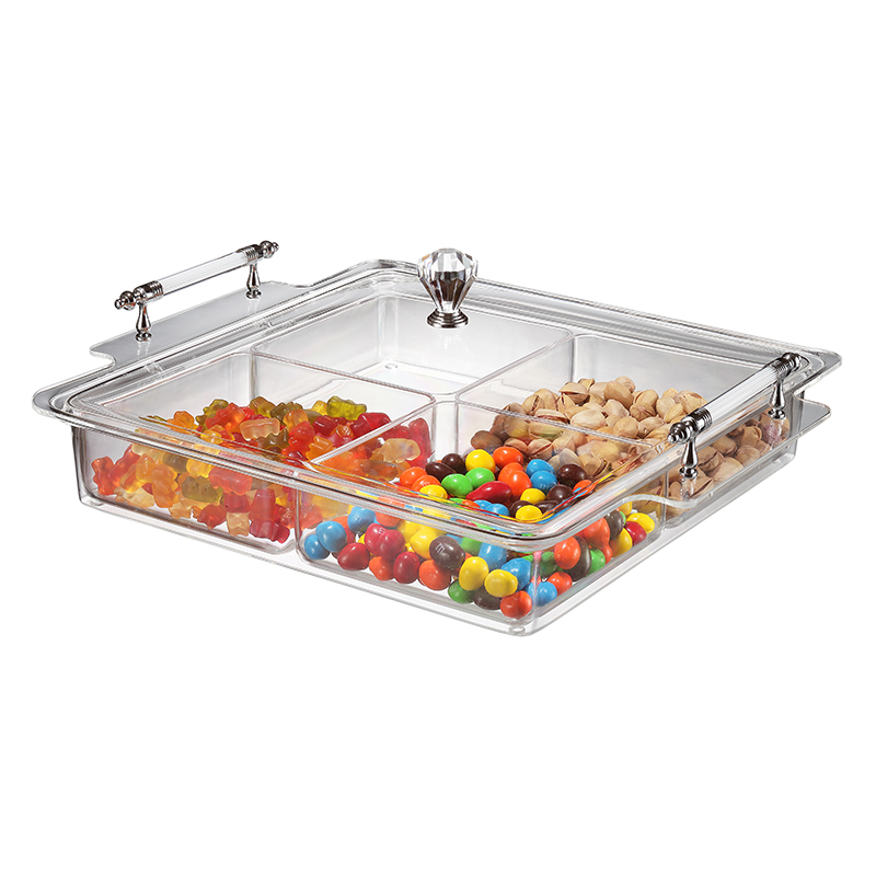 4-COMP SERVING TRAY